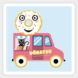 Donut Truck Magnet